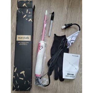New 3/8 Inch Small Curling Wand, Wand Iron for Short & Long Hair, Ceramic